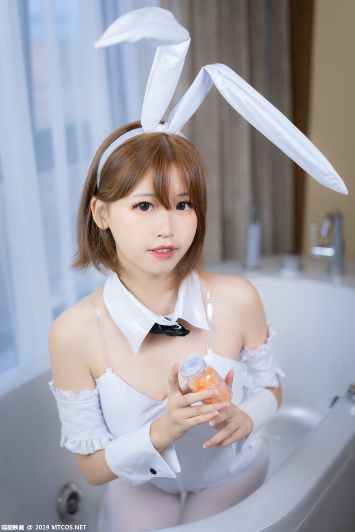 喵糖映画 VOL.041 白色兔女郎预览图